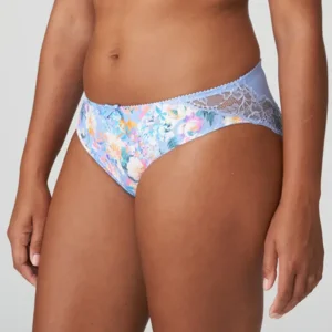 Prima Donna Madison slip in lichtblauw met bloemenprint