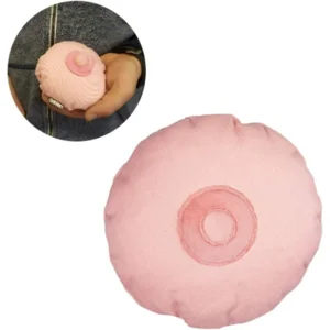 Bitten Design Handwarmer Boob Borst Roze Kersenpitkussen