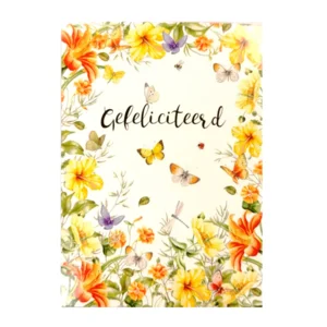 Kaart - JBS - Gefeliciteerd - JBR001-A