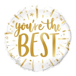 Folieballon - You're the best - 45cm