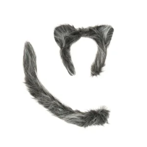 Dierenset - Wolf - Hoofdband & staart