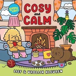 Boek - Kleurboek - Sunny vibes - Comfy & cosy - 1