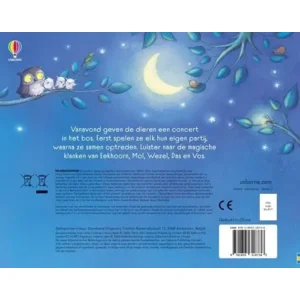 Boek - Concert in het bos - Met geluid