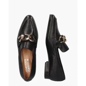 Marcos 21I095 Zwart/Goud Damesloafers