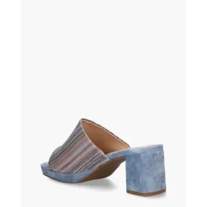 Vivian Ray Talecy Blauw/Multi Damesslippers