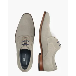 Daniel Kenneth Zaman Taupe Heren Veterschoenen