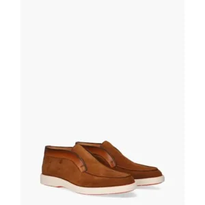 Santoni 17823 Cognac Herenloafers