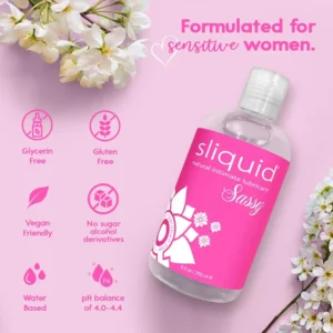 Sliquid Naturals Sassy Glijmiddel Anaal 125 ml