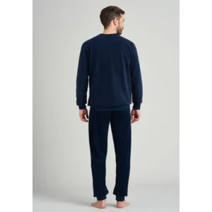 Schiesser – Warming Nightwear – Pyjama – 175605 – Night Blue