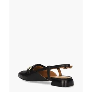 Mjus T98103301 Zwart Slingbackloafer