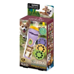 Zaklamp & projector - Kat & hond - Met 3x8 afbeeldingen