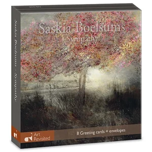 Kaartenmapje - 2 x 4 designs - Saskia Boelsums - Sympathy - 12x12cm