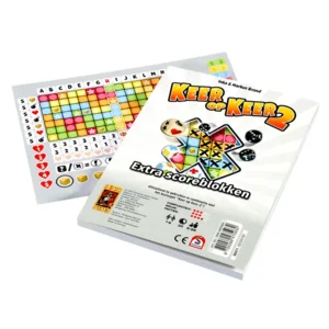 Spel - Dobbelspel - Keer op keer 2 - Scoreblok - 2st. - 8+