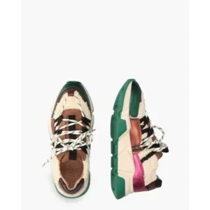 Dwrs Los Angeles Teddy Off-White/Multicolor Damessneakers