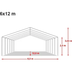 Ambisphere tent 6x12m