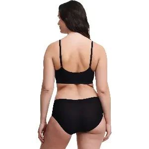 Chantelle softstretch Hipster: Zwart, Shorty model, naadloos ( TU: XS/XL ) ( CHAN.5 )
