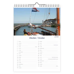 Maand kalender - 2024 - Holland - 23,5x33,5cm
