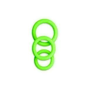 Ouch! Glow in the Dark Cockringset 3 Stuks