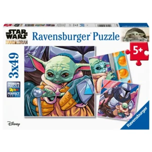 Star Wars The Mandalorian Jigsaw Puzzle Grogu Moments (3x49 pieces)
