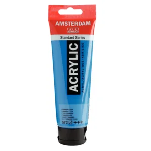 Acrylverf - 572 - Primair cyaan - Amsterdam - 120ml