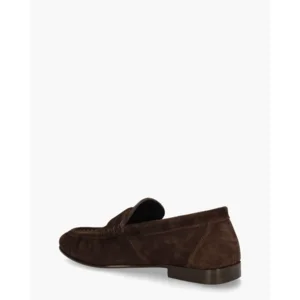 Posa Penny Loafer Wrinkle Bruine Damesloafers