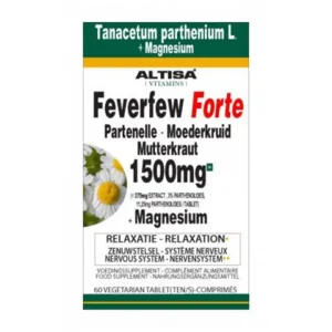 Altisa Feverfew Moederkruid Voedingssupplement