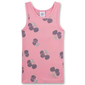Sanetta meisjes Singlet: Kersen motief ( SAN.151 )