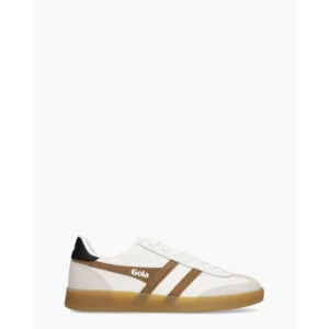 Gola Viper Leather Off-White/Bruin Herensneakers