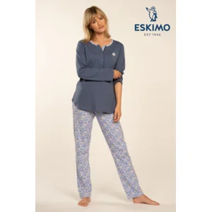 Eskimo Dames Pyjama: Belima, Lange mouw, lange broek ( ESK.1766 )