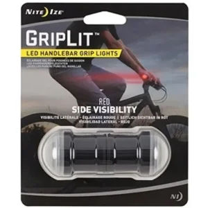 Nite Ize GripLit  Lampje voor stuuruiteinde Rode Led 2 Stuks GLT-10-R7