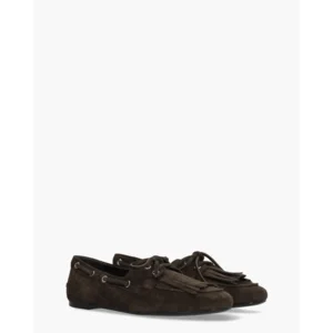 Guglielmo Rotta Santiago Donkerbruin Dames Veterschoenen