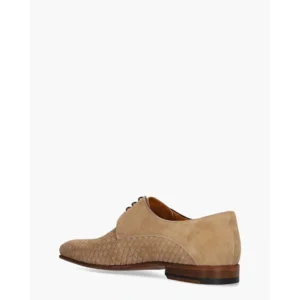 Magnanni 22030 Taupe Heren Veterschoenen