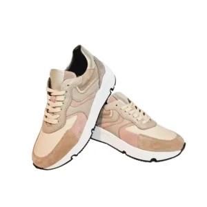 Hip Sneaker D1202 Beige/roze 37