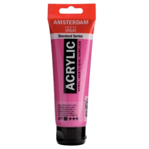 Acrylverf - 577 - Permanent rood violet licht - Amsterdam - 120ml