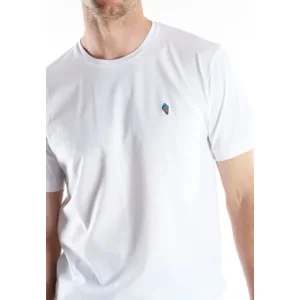 Ceceba T-shirt heren: Wit, Ijsje ( CEC.65 )