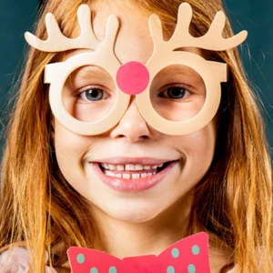 Brillen Set - Kerst - Karton - 6dlg.