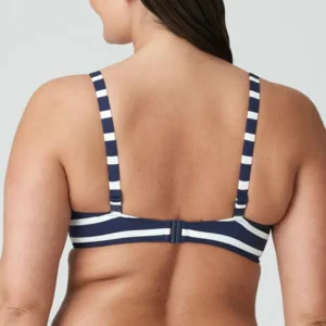 Prima Donna Swim Nayarit voorgevormde bikini blauw-wit gestreept