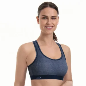 Anita Active Sport BH: Jeans, gekruist, met delta pads Europese maten ( ani.278 °