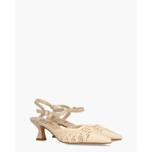 Lisa & Jo Zea Roomwit Dames Slingbackpumps