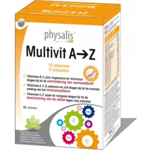 Physalis Multivitaminen A-Z 45tab