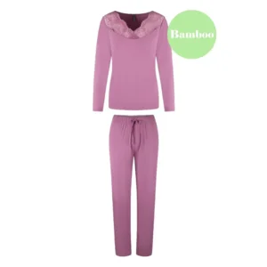 Lingadore Heather pyjama in roze