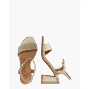 Di Lauro Desdemona Goud Damessandalen