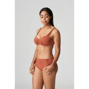 Prima Donna Swim Manuia voorgevormde bikini in roestbruin