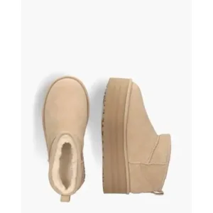 Ugg Classic Mini Platform Sand Dames Enkelboots