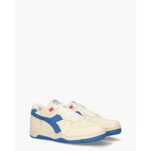 Diadora Heritage B.560 Used Legacy Italia Off-White/Blauw Damessneakers