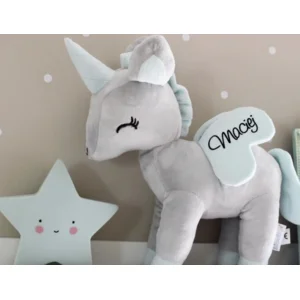 Metoo Unicorn Eenhoorn knuffel Large wit-32 cm