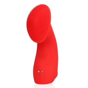 Loveline Textured Finger Vibrator Sunrise Red 11 cm