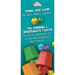 Spel - Perudo - NL/FR - 2 tot 6 spelers - 8+