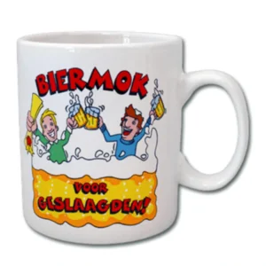 Mok - Geslaagd - Biermok - Groot*