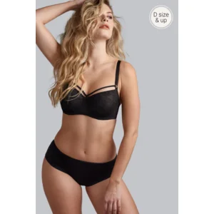 Marlies Dekkers – Space Odyssey – BH Voorgevormd – 35610 – Steel Grey and Black